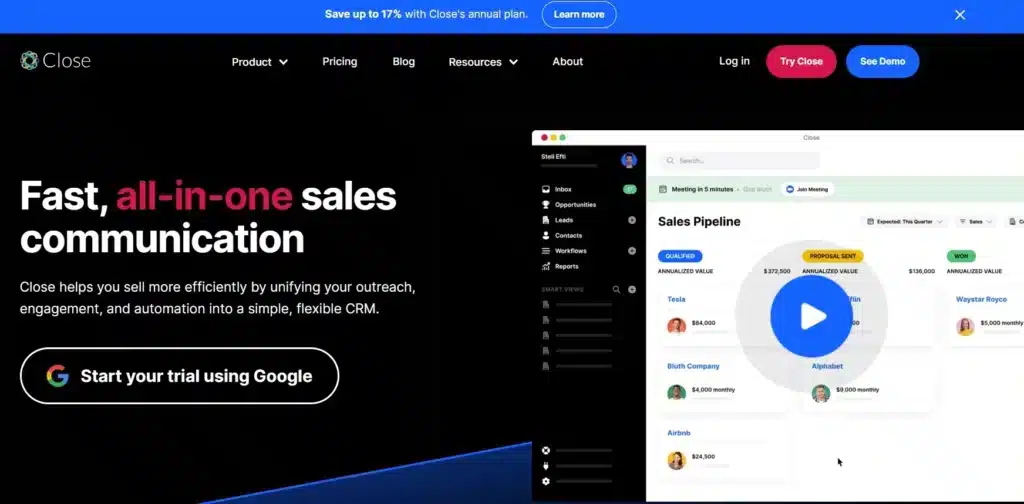 Aplikasi laporan sales_Close CRM