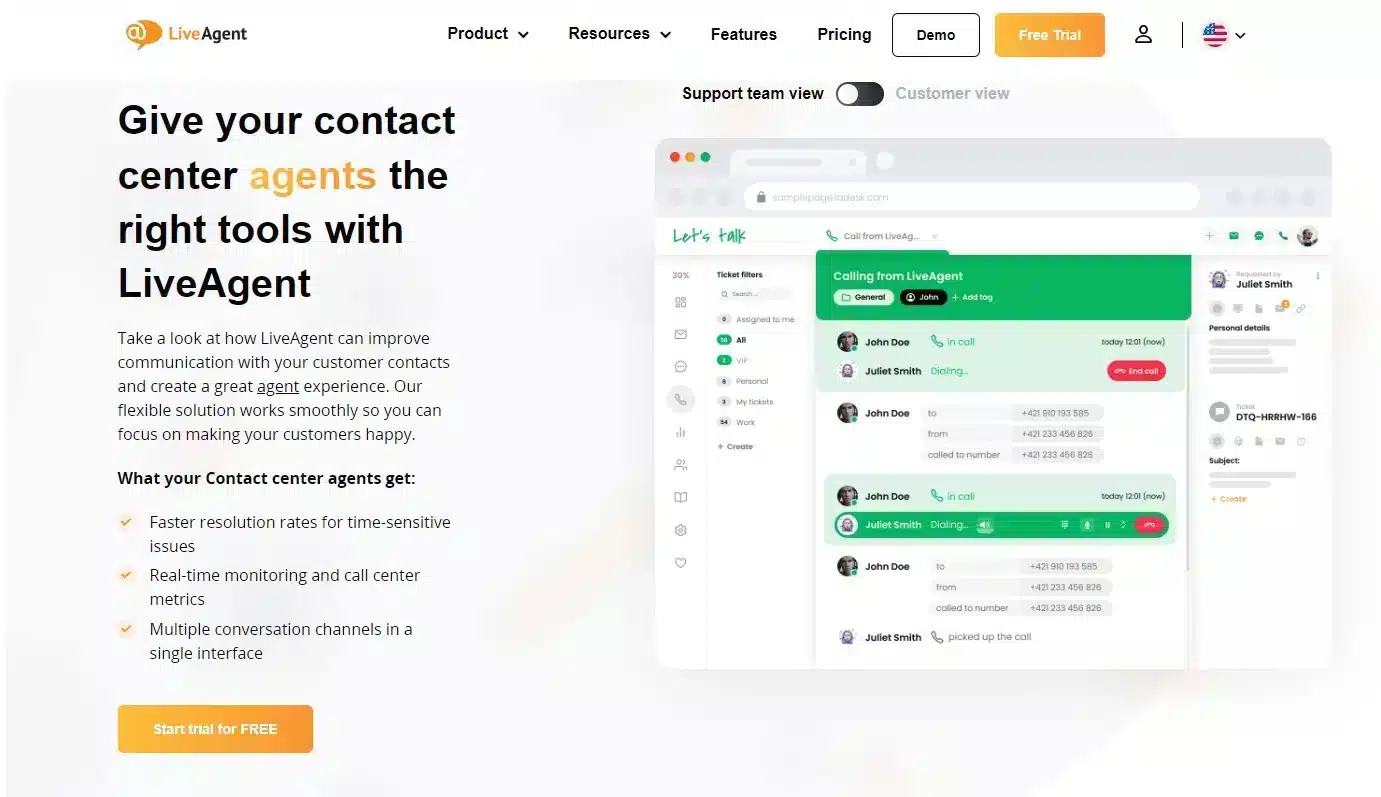 Outbound Call Software - LiveAgent Outbound Call Software - LiveAgent