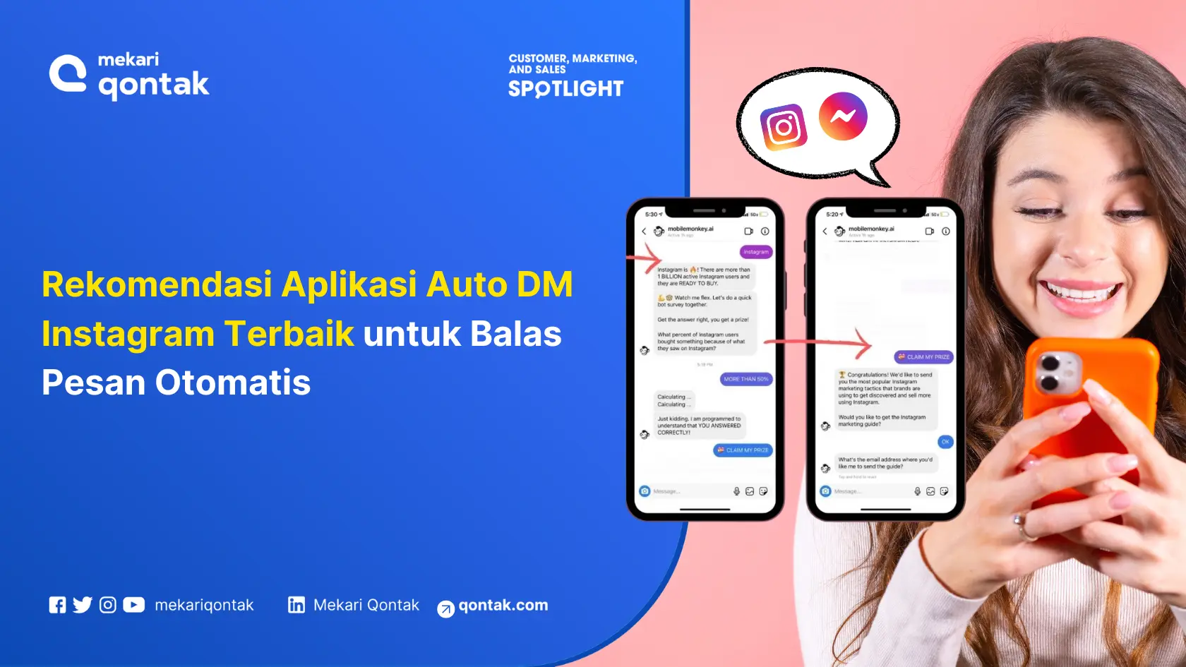 Rekomendasi Aplikasi Auto DM Instagram Terbaik untuk Balas Pesan Otomatis