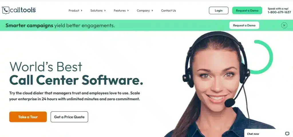 CallTools Software Cloud Contact Center_Calltools