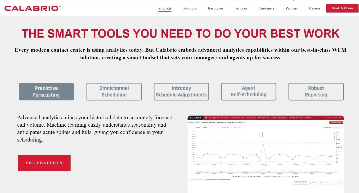 Landing Page Calabrio Workforce Management Software_Calabrio