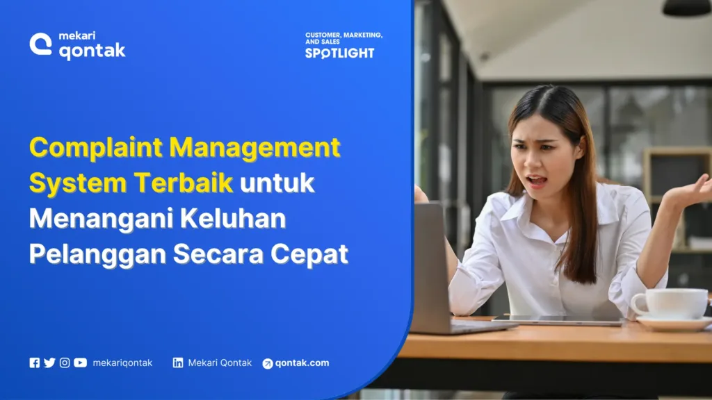 Complaint Management System Terbaik untuk Menangani Keluhan Pelanggan Secara Cepat Sistem manajemen keluhan yang ditampilkan menawarkan solusi cepat untuk menangani keluhan pelanggan, dengan suasana kerja yang profesional dan terbuka.