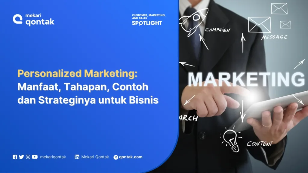 Personalized Marketing Manfaat, Tahapan, Contoh dan Strateginya untuk Bisnis Personalized Marketing: Manfaat, Tahapan, Contoh dan Strateginya untuk Bisnis