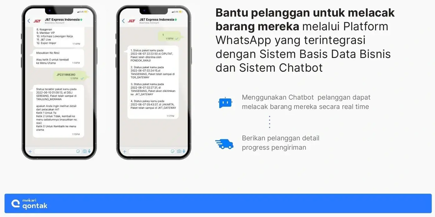 Chatbot Feature in WhatsApp API Mekari Qontak