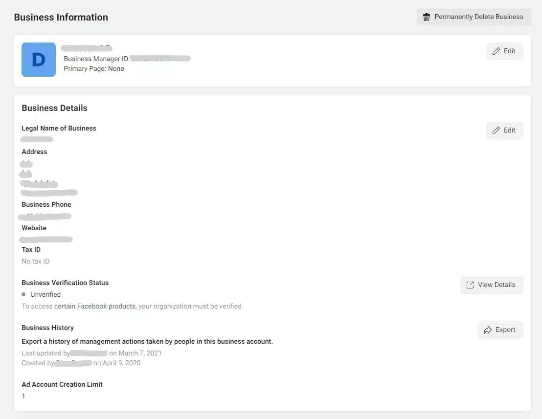 How to Apply for Facebook Business Manager Account Verification