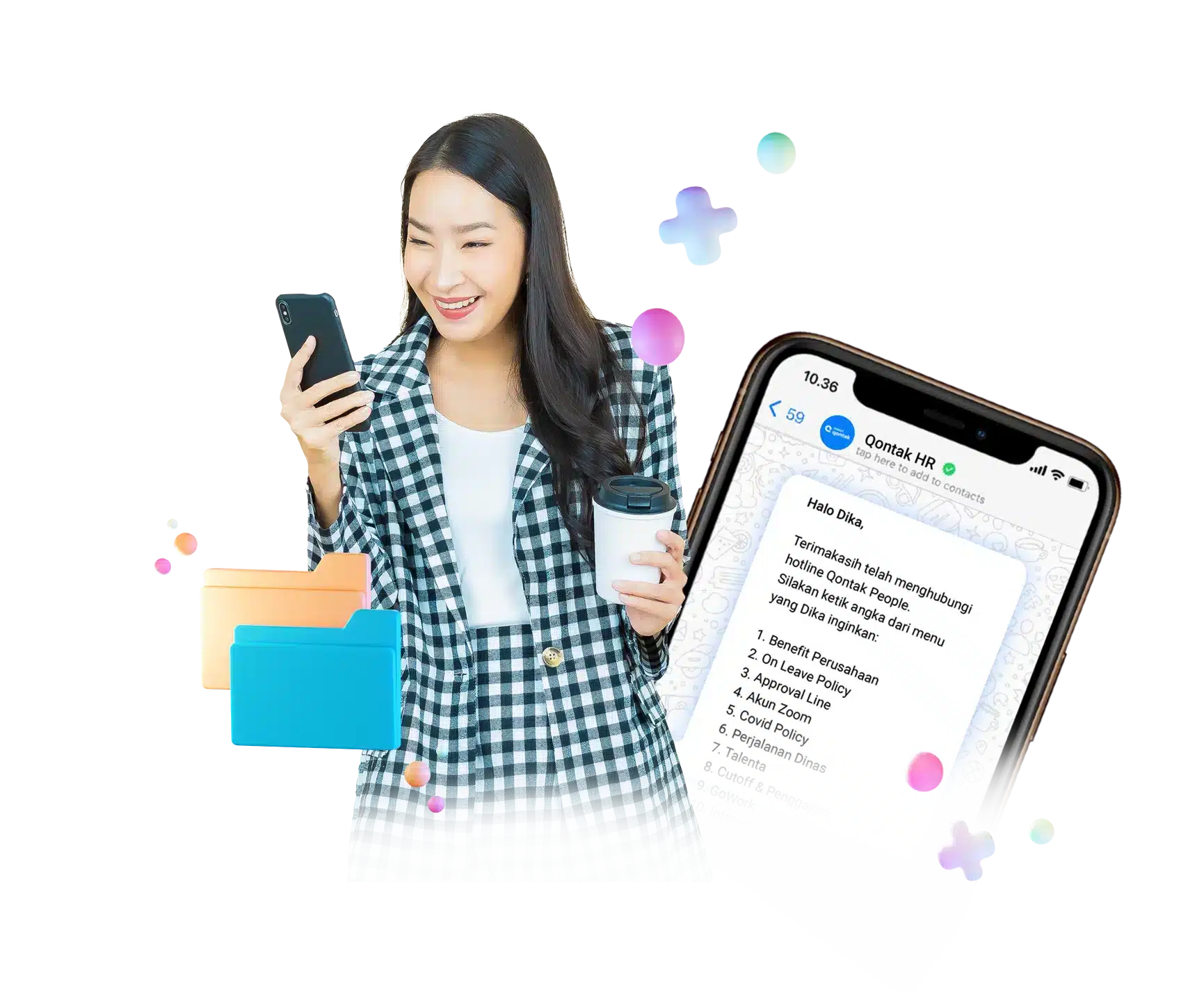 Aplikasi Omnichannel CRM untuk tim HR manager