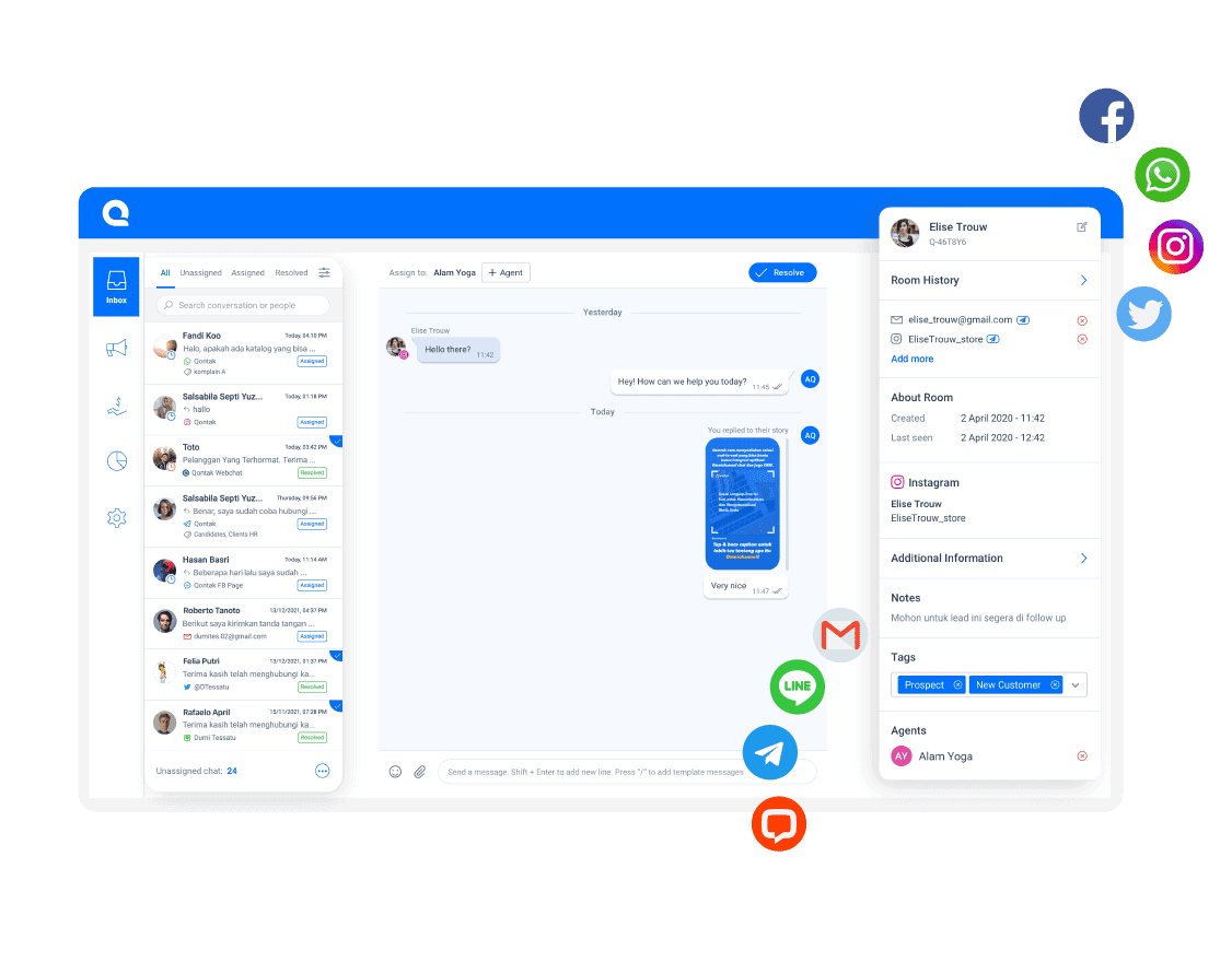 Selesaikan banyak penjualan dengan WhatsApp multi device