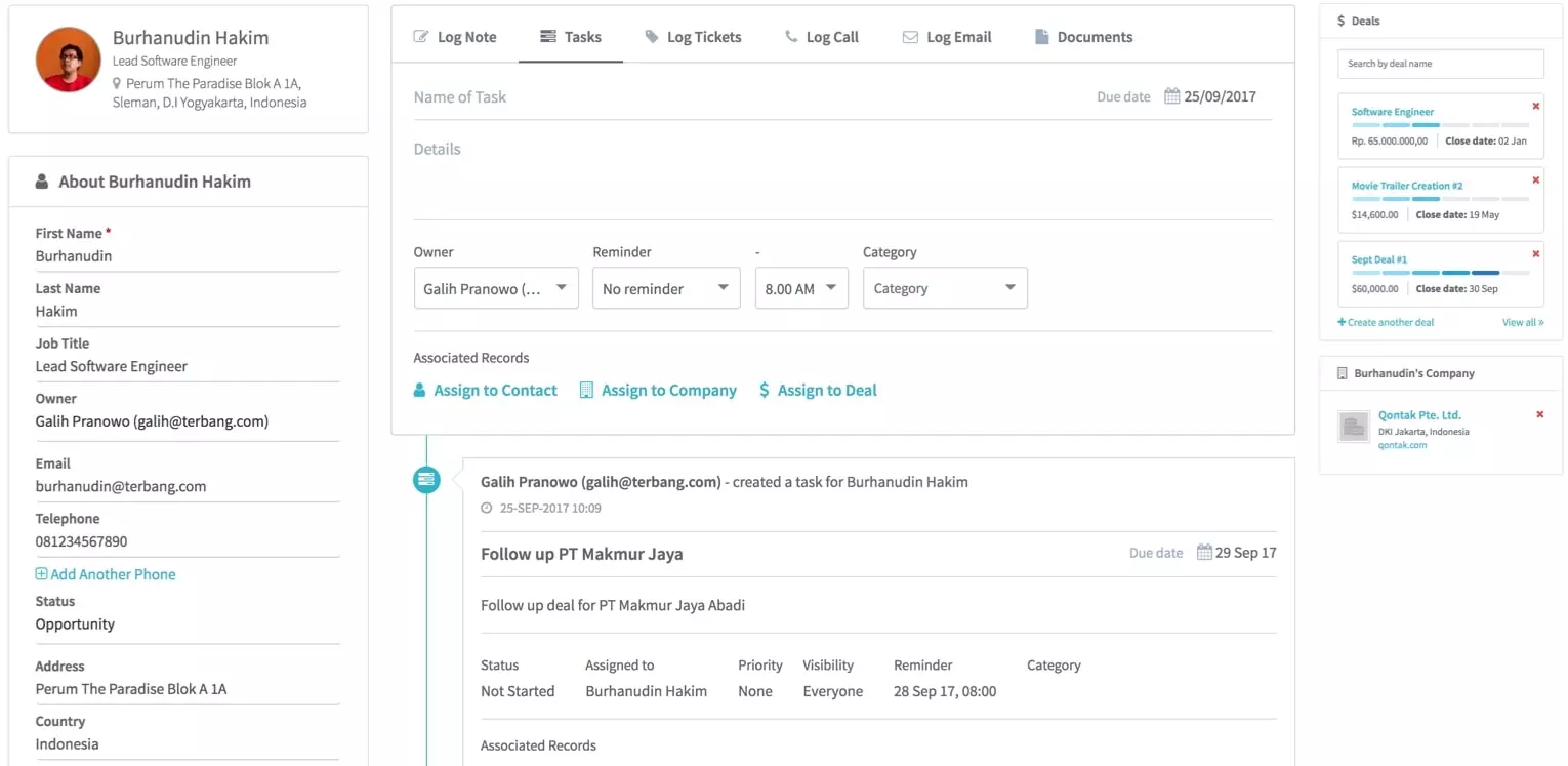 Sales Automation prospecting