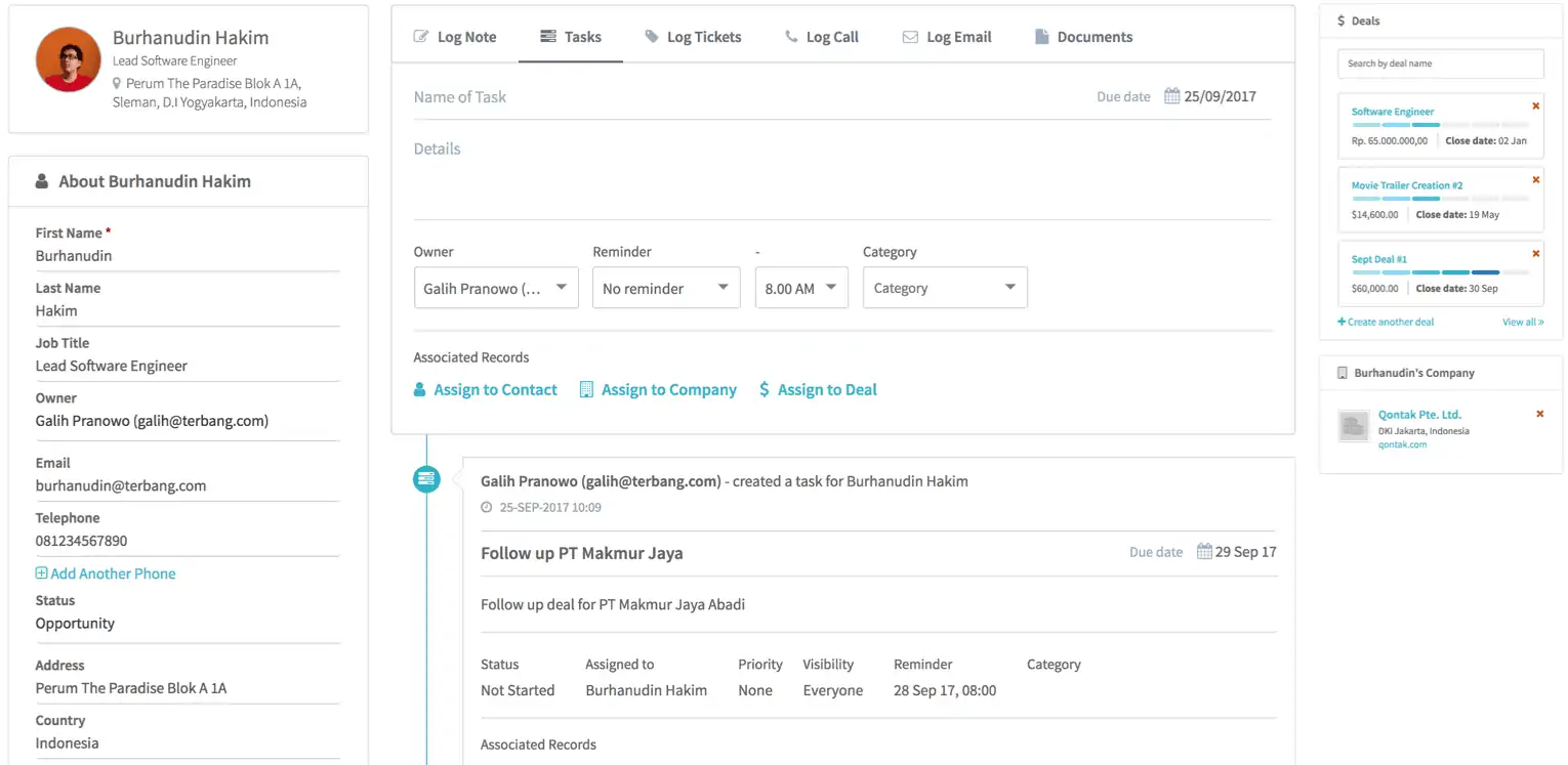 contoh crm di indonesia