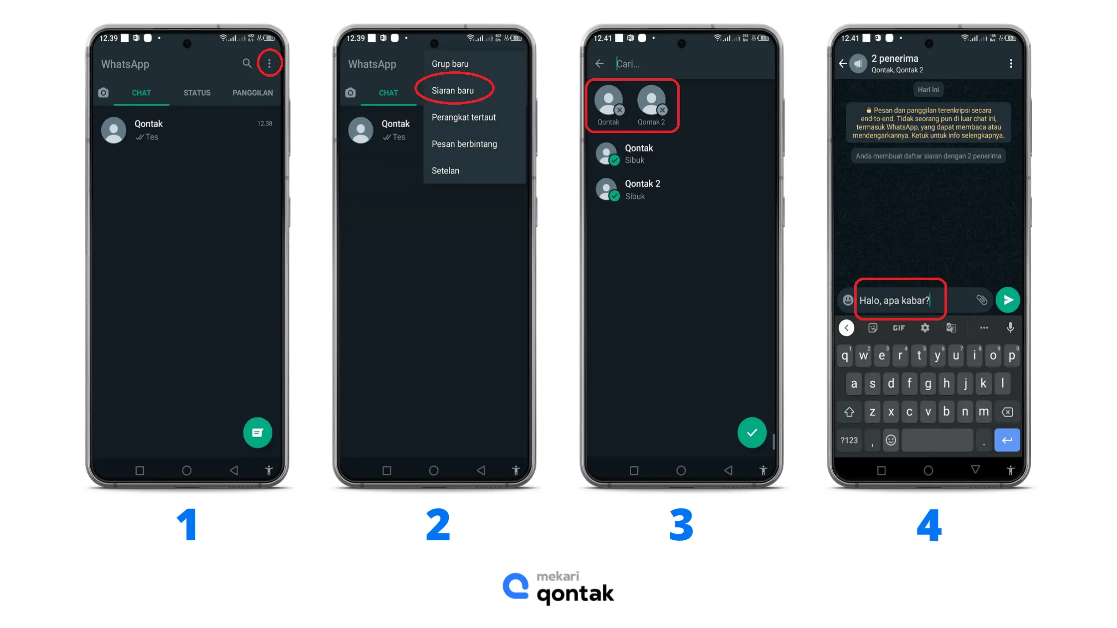 Cara Membuat WhatsApp Multichat di Android Cara Membuat WhatsApp Multichat di Android