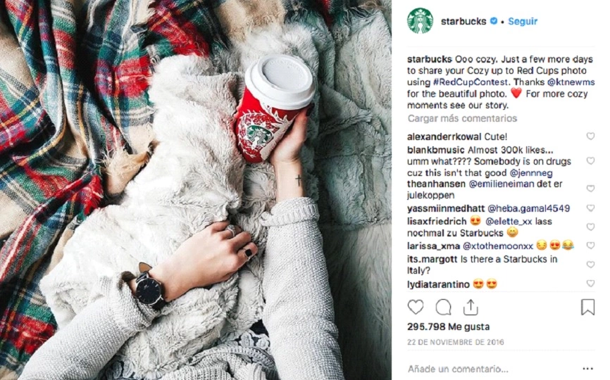 Contoh User Generated Content produk starbucks Contoh User Generated Content produk starbucks