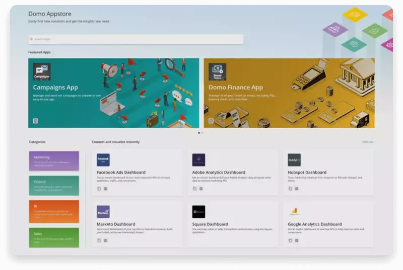 Domo Google Analytics-Campaign Management Tools