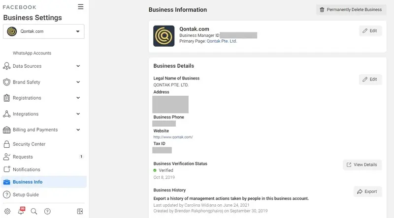 Langkah kedua membuat dual whatsapp dengan membuat Akun Facebook Business Manager Langkah kedua membuat dual whatsapp dengan membuat Akun Facebook Business Manager