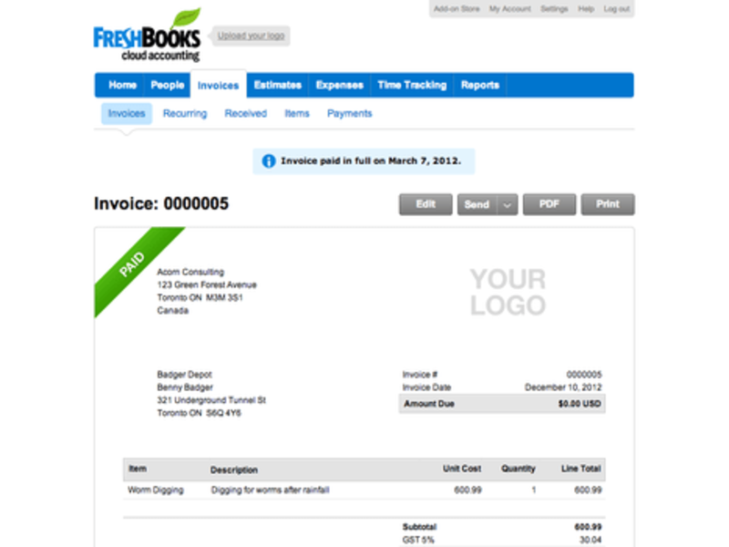 FreshBooks FreshBooks