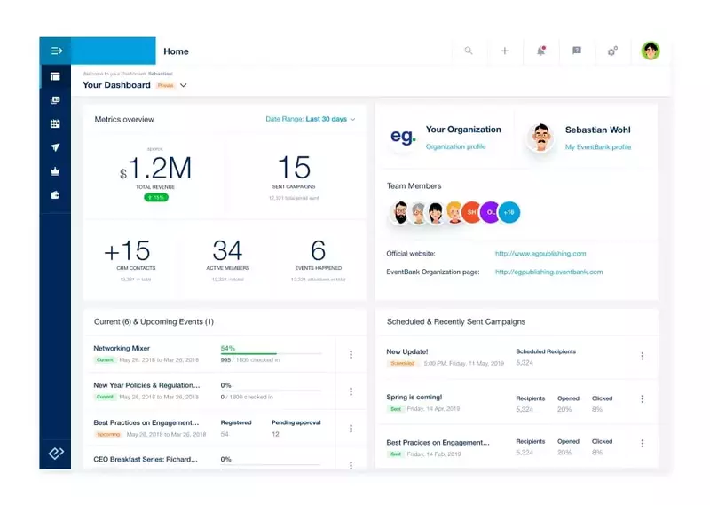 Glue Up customer management software Glue Up customer management software
