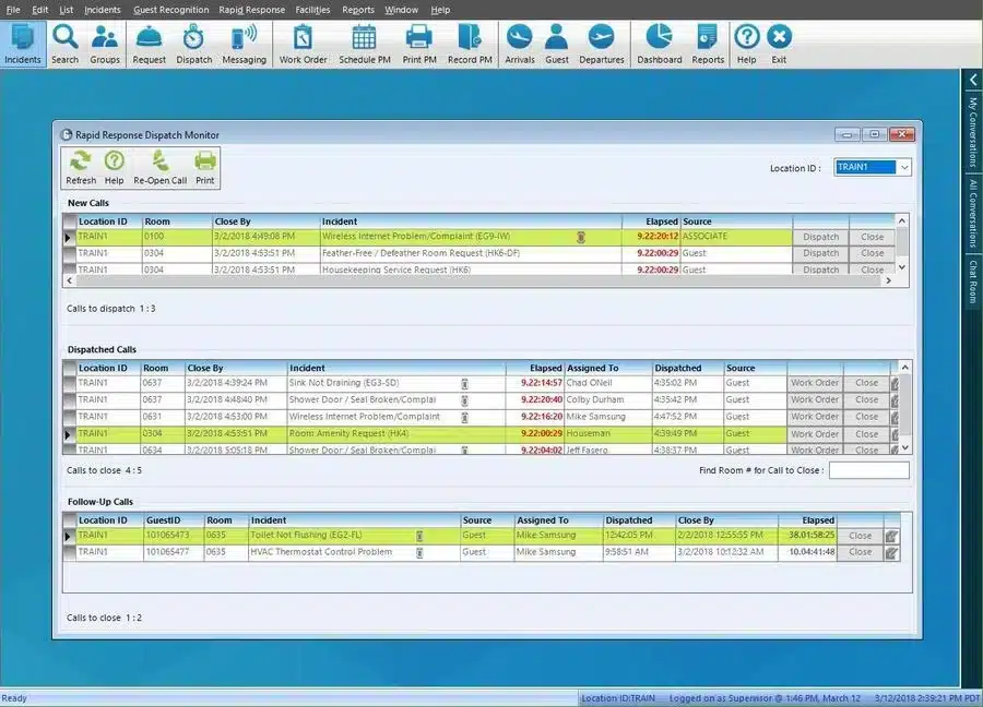 Ilustrasi Dashboard Hotel CRM Software Guestware Dashboard Hotel CRM Software Guestware