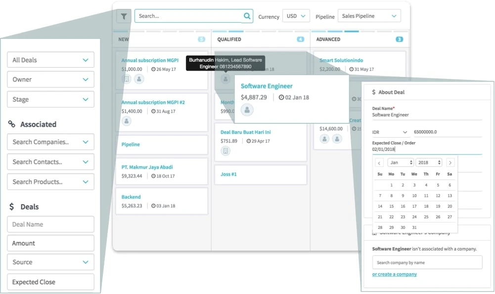 Jenis - jenis CRM operasional Jenis - jenis CRM operasional