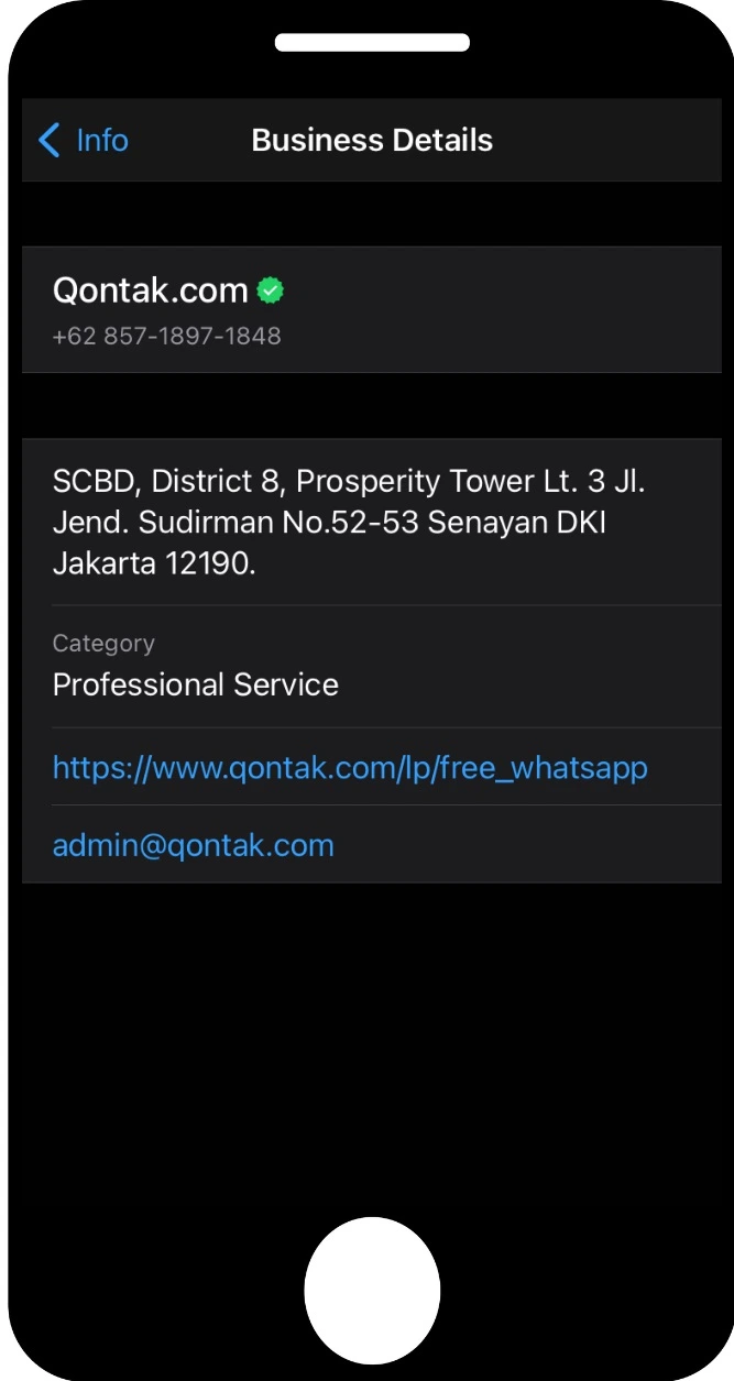 Lengkapi-Profil-untuk WA Auto Respon