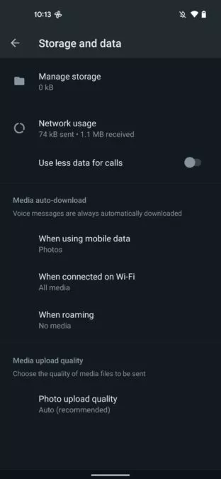 Periksa penyimpanan ponsel Anda Manage-storage-on-WhatsApp-cara mengatasi WhatsApp Error