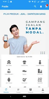 Aplikasi Reseller Paidin