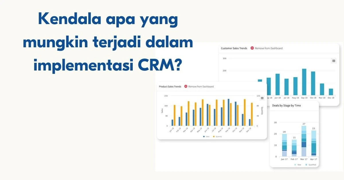 Kendala apa yang mungkin terjadi dalam implementasi CRM? Kendala apa yang mungkin terjadi dalam implementasi CRM?