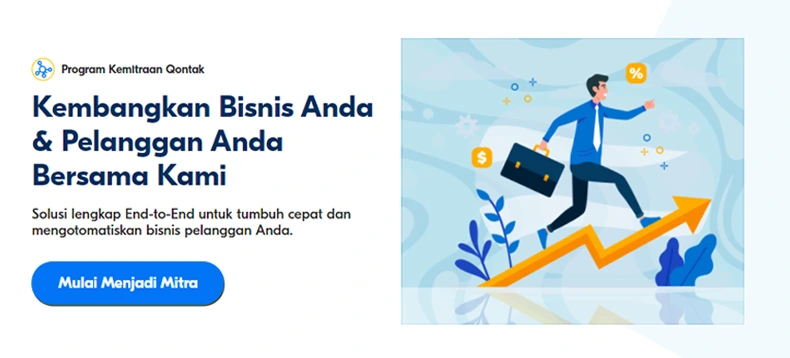 Tawarkan Program Referral Cara Meningkatkan Repeat Order-Program-Kemitraan-Qontak-aplikasi reseller