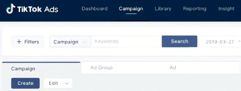 Step 3: Buat kampanye baru Step 3. Cara pasang iklan di TikTok