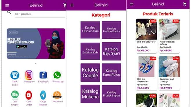 aplikasi reseller beliin