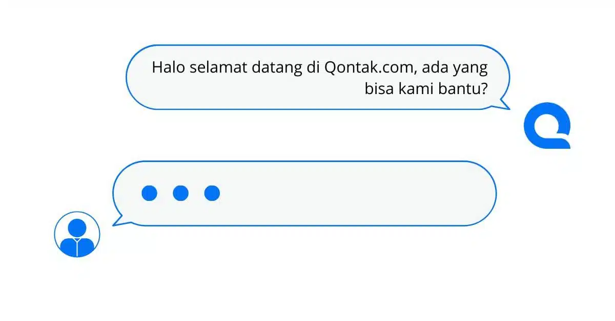 Sambut Pengunjung dan Tawarkan Bantuan e-commerce chat-greetings