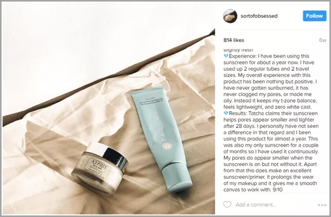 Cara meningkatkan penjualan di Instagram keduabelas adalah memita reviews dari influencers