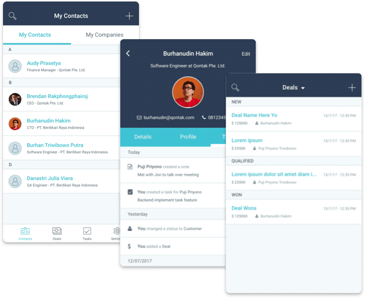 Modul CRM dari aplikasi mobile CRM wp-stg.qontak.com Modul CRM dari aplikasi mobile CRM wp-stg.qontak.com