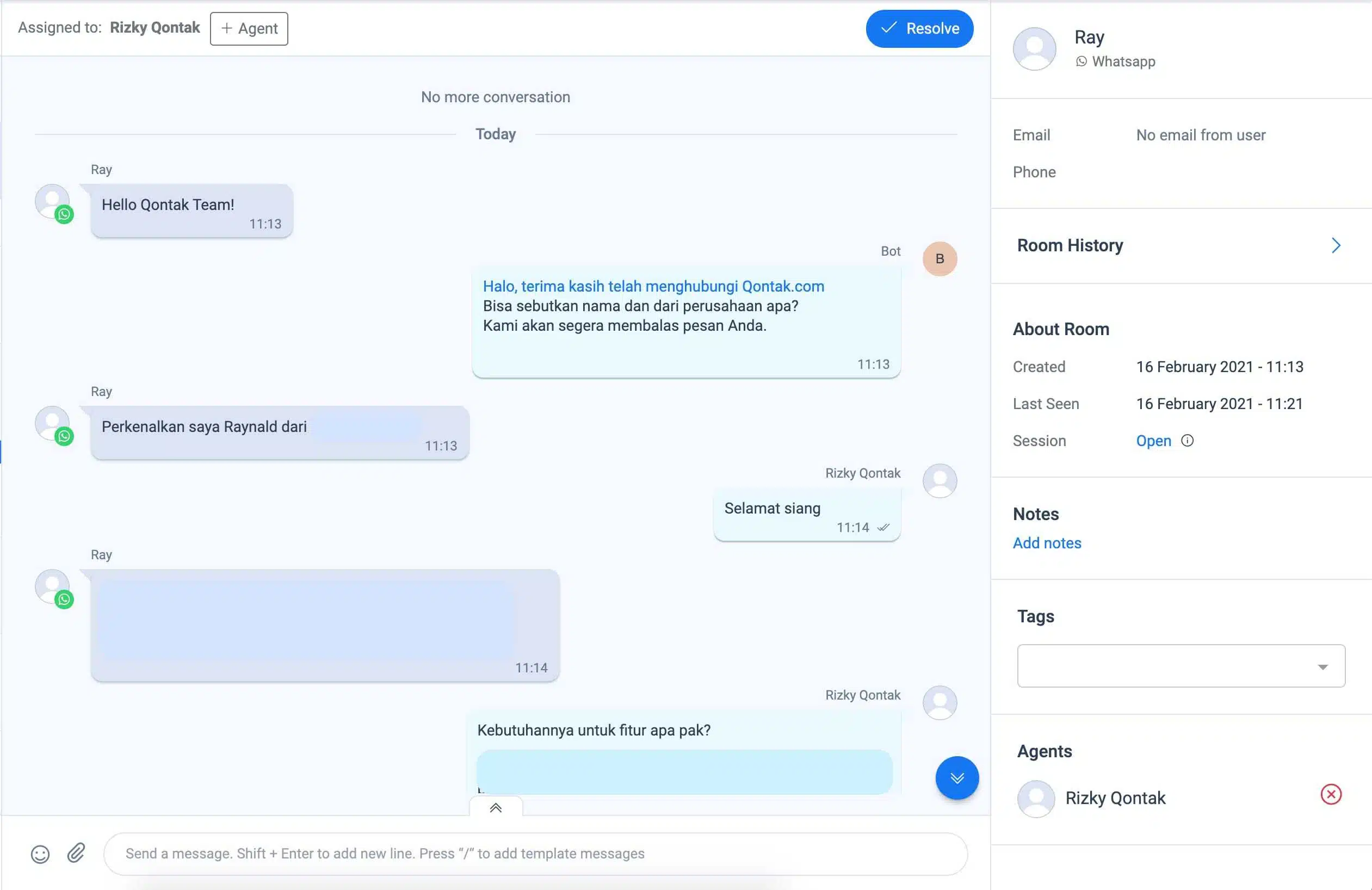 Siapkan solusi untuk masalah tak terduga Real Time Customer Support
