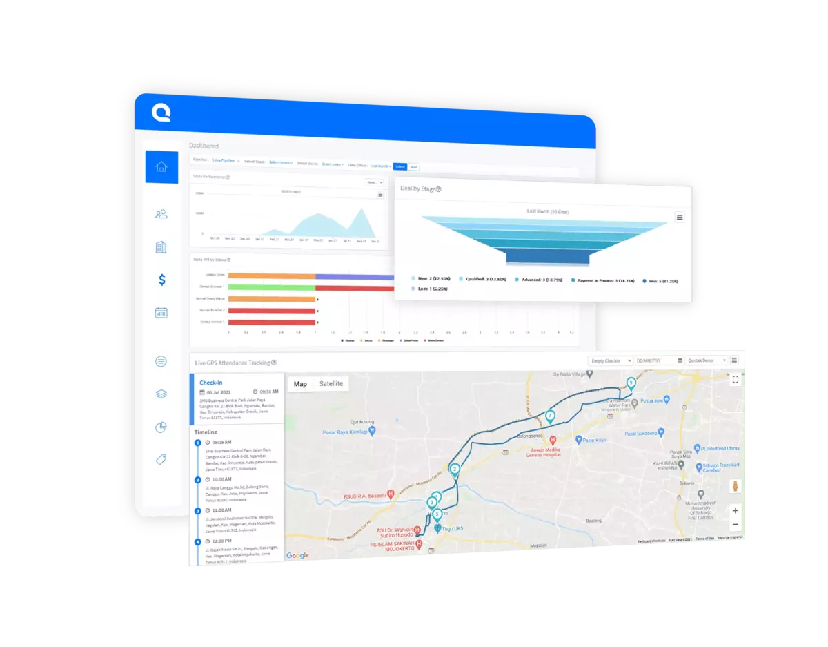 Improved sales and operations processes