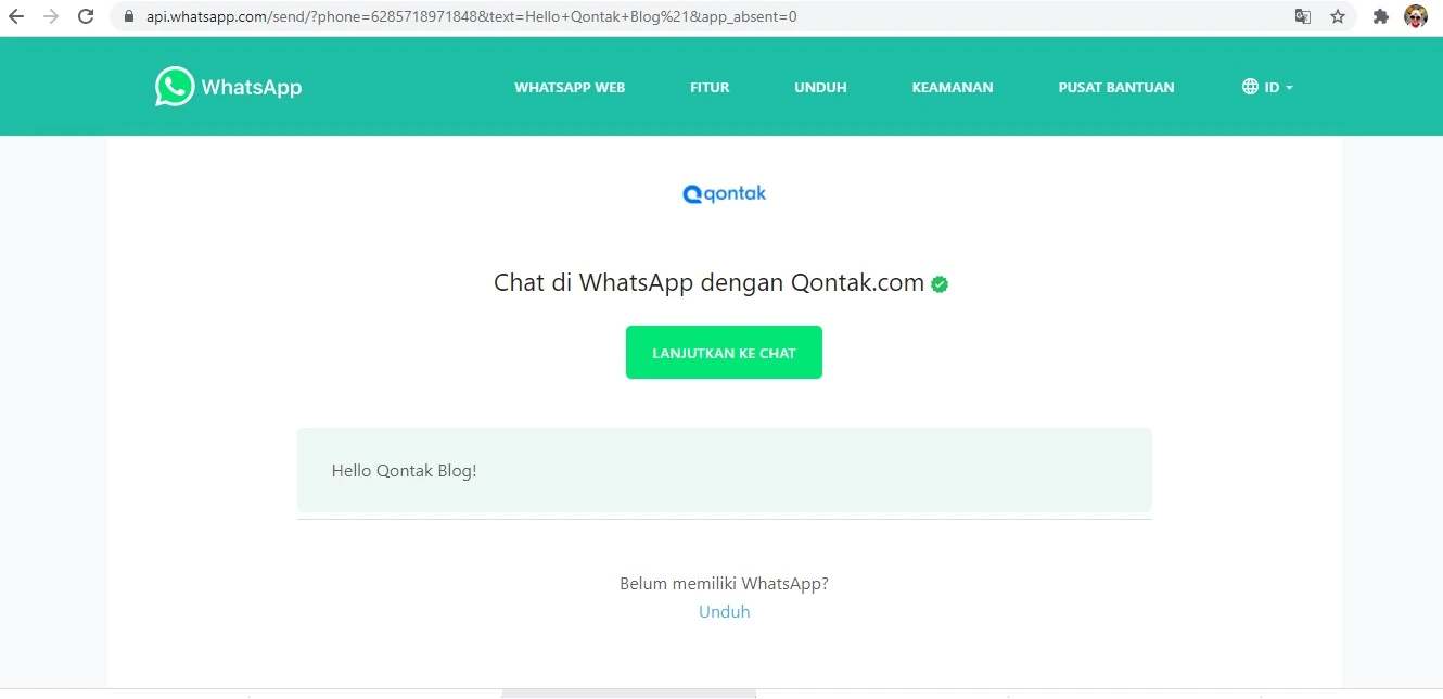 Cara Menautkan API WhatsApp Link Cara Menautkan API WhatsApp Link