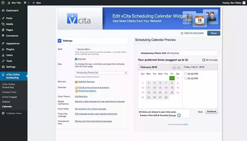 vCita vCita-client management system