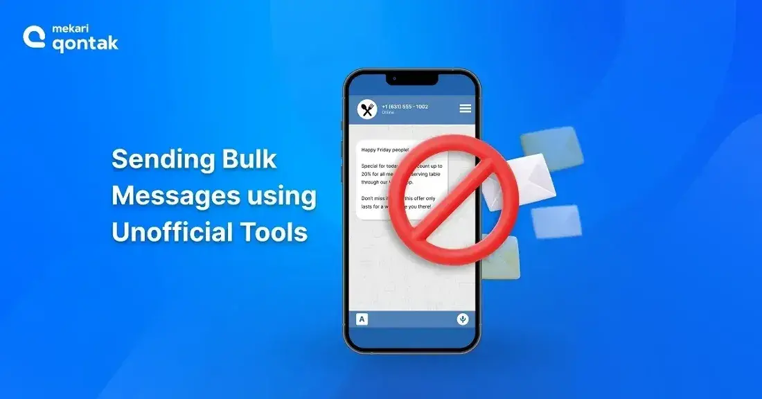 Sending bulk messages through unauthorized tools on WhatsApp is not allowed and may result in account suspension.