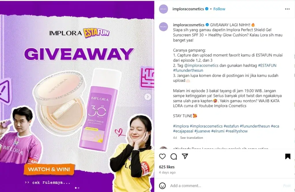 Contoh Media Promosi_Media Sosial