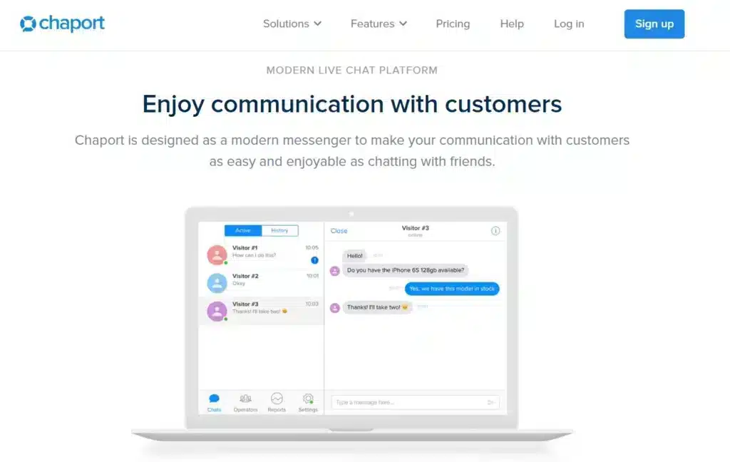 Chaport Live Chat Widget _ Chaport