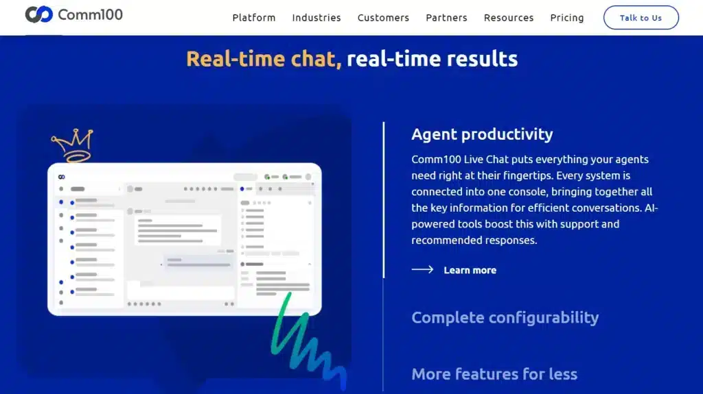 Comm100 Live Chat Widget _Comm100