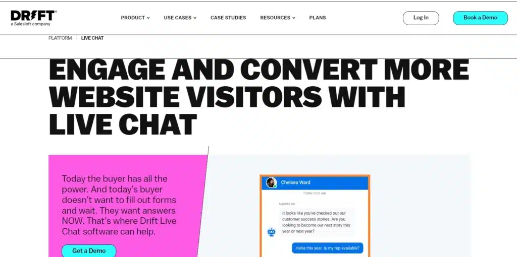 Drift Live Chat Widget _Drift