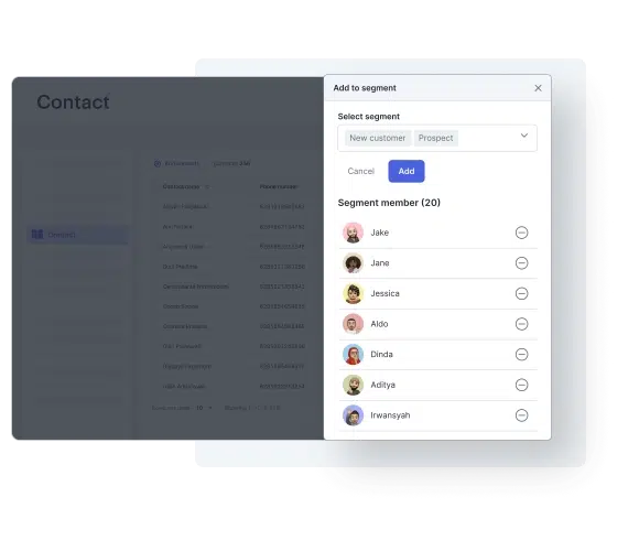 Menjangkau prospek potensial Proses CRM_ Menjangkau prospek potensial