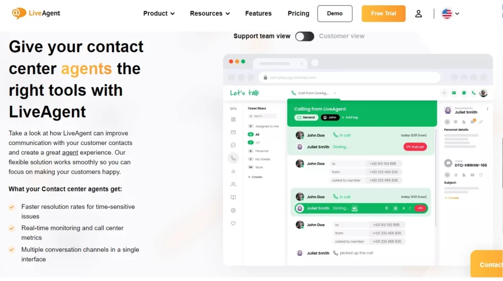 LiveAgent Rekomendasi software telemarketing_LiveAgent