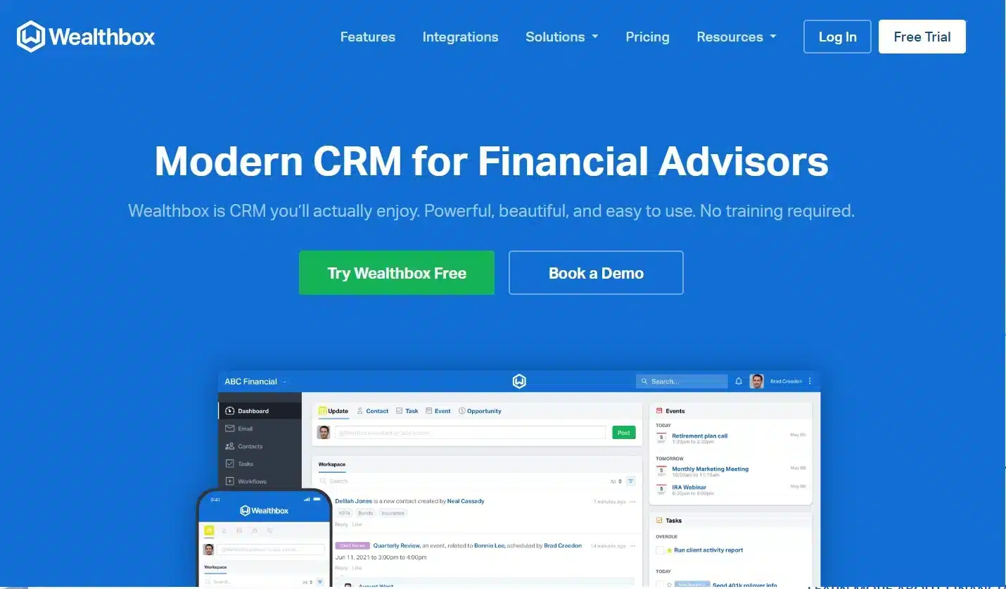 Financial CRM software - Wealthbox Financial CRM software - Wealthbox