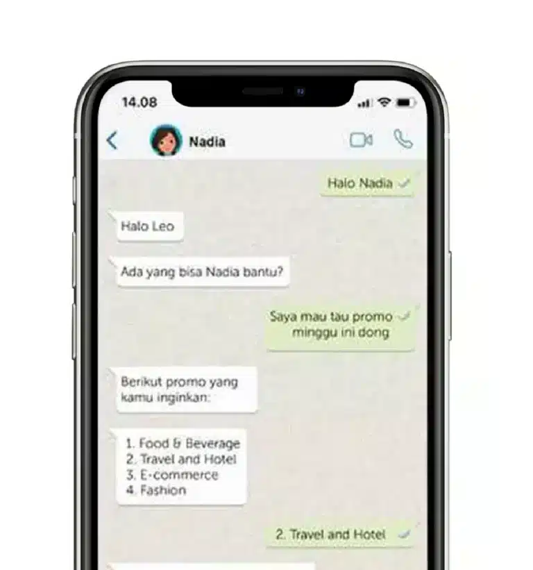 Pola jawaban WhatsApp Auto Reply berdasarkan kontekstual pesan Pola jawaban WhatsApp Auto Reply berdasarkan kontekstual pesan