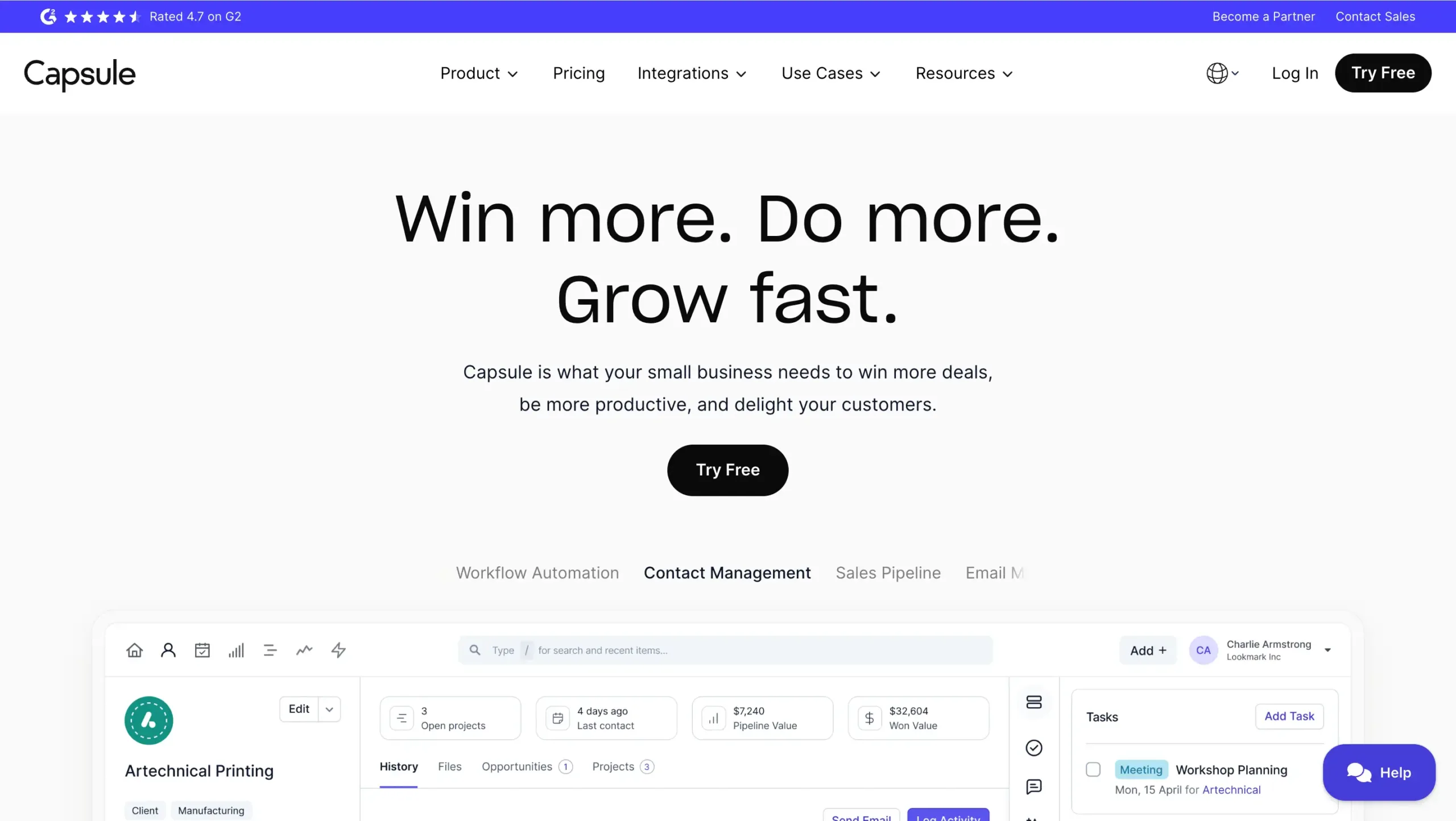 alternatif pipedrive terbaik-Capsule CRM