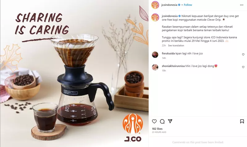 contoh kata-kata copywriting makanan J.co contoh kata-kata copywriting makanan J.co