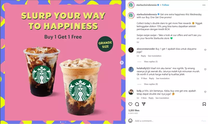 contoh kata-kata copywriting makanan starbucks contoh kata-kata copywriting makanan starbucks