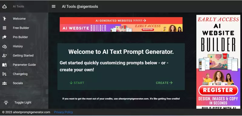 Tools AI Art Prompt Generator