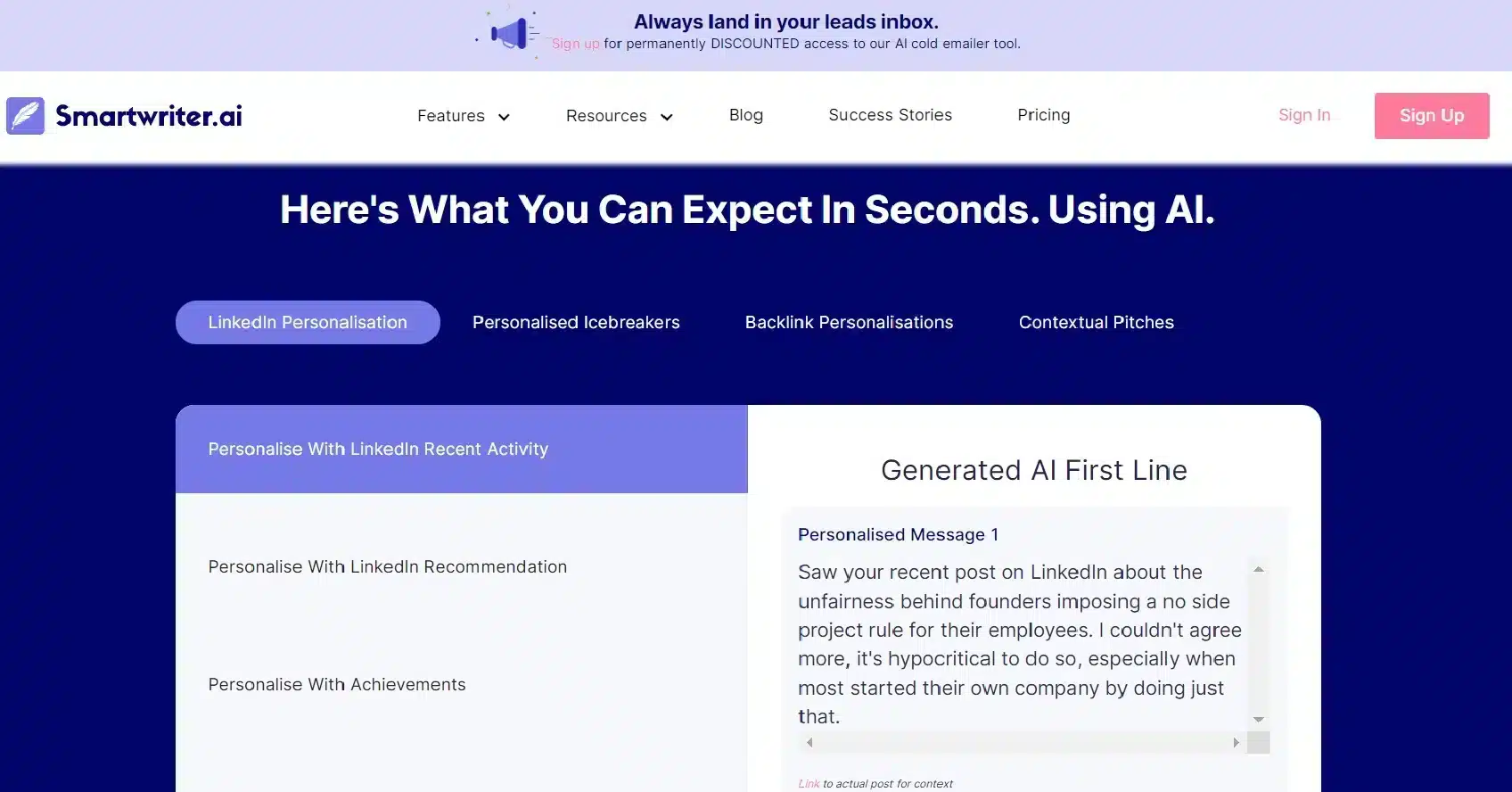 tools ai marketing Smartwriter ai