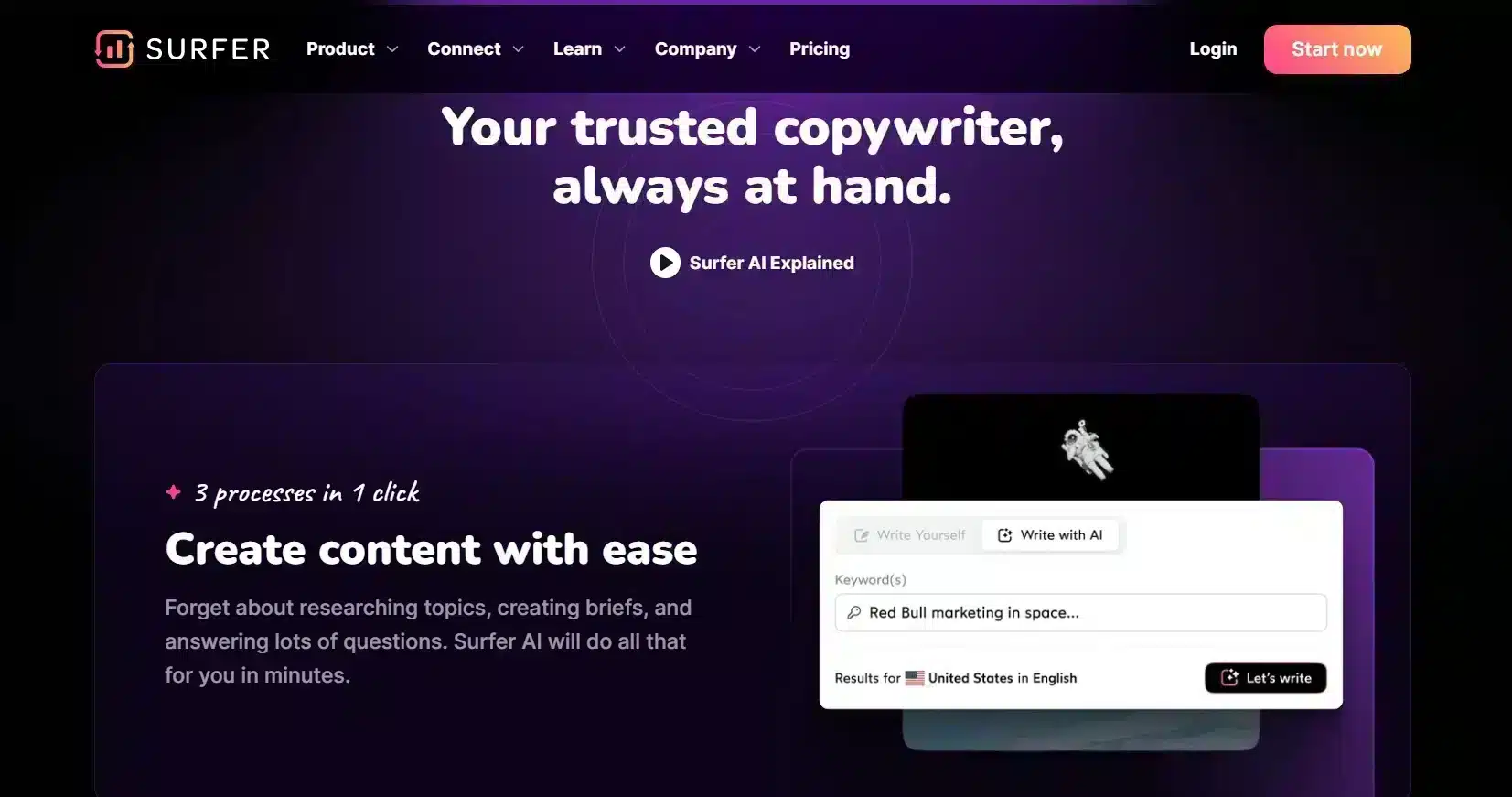 tools ai marketing SurferSEO